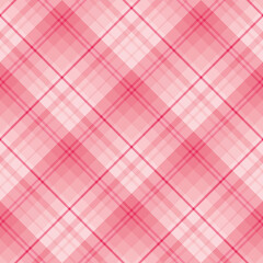 Seamless pattern in light pink colors for plaid, fabric, textile, clothes, tablecloth and other things. Vector image. 2