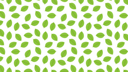 Green tea vector. Green tea pattern wallpaper.