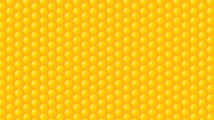 Bee comb pattern vector. Bee comb wallpaper. free space for text. copy space.