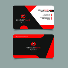 Fototapeta na wymiar Business Card Design Template