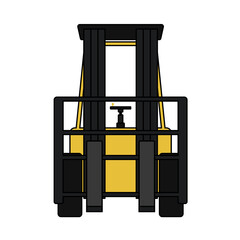 Warehouse Forklift Icon