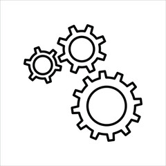 Loading process. Update system icon. Concept of upgrade application progress icon for graphic and web design on white background