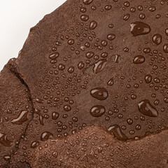 A natural stone covered with a protective liquid from moisture and mold. Protect the stone from...