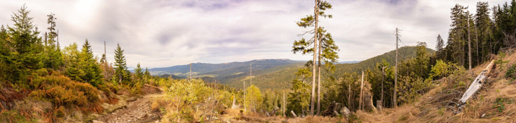 Wandern über kleinen Arber zum kleinen Arbersee und weiter zum großen Arber| Bayerischer Wald | Urlaub | Tourismus | Panorama