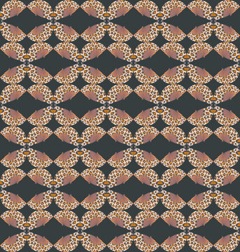 Animal print mosaic pattern