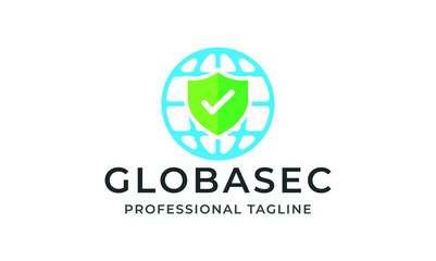 Global Secure Vector Logo Template