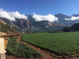 the sacred valley in peru