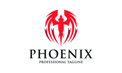 Phoenix Vector Logo Template