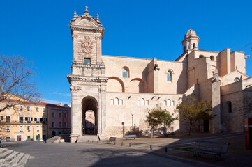Fototapeta premium Cathedral of San Nicola in Sassari