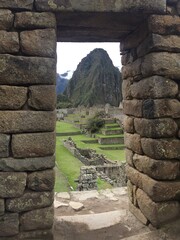 Machu Picchu  in peru