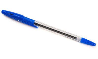 ballpoint pen on white background