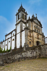 Fototapeta na wymiar St. Martin of Tibaes Monastery, Braga, Minho, Portugal