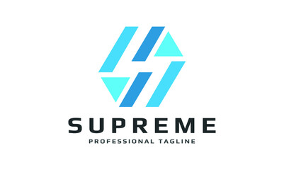 Supreme Vector Logo Template