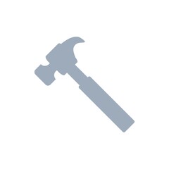 Hammer Icon Color Design Vector Template Illustration