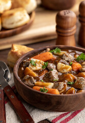 Beef Stew With Carrots and Potatoes