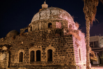 Tiberias bei Nacht