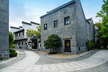 Lotus Lane, the ancient town alley in Nanjing, Jiangsu Province, China