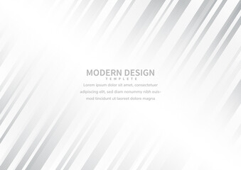 Obraz premium Abstract diagonal white background.