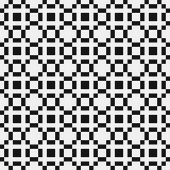 Fototapeta premium Abstract Cross Pattern Dots Logo generative computational art illustration