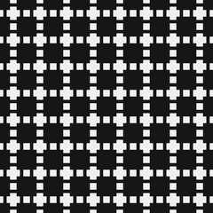 Abstract Cross Pattern Dots Logo generative computational art illustration