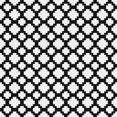 Abstract Cross Pattern Dots Logo generative computational art illustration