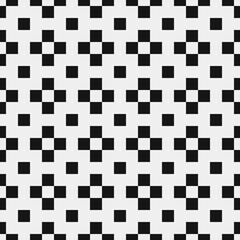 Fototapeta premium Abstract Cross Pattern Dots Logo generative computational art illustration