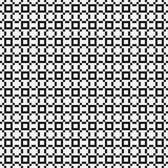Fototapeta premium Abstract Cross Pattern Dots Logo generative computational art illustration