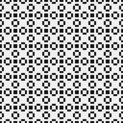 Fototapeta premium Abstract Cross Pattern Dots Logo generative computational art illustration