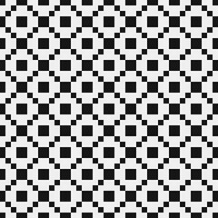 Fototapeta premium Abstract Cross Pattern Dots Logo generative computational art illustration