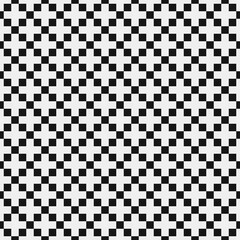 Fototapeta premium Abstract Cross Pattern Dots Logo generative computational art illustration