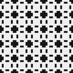 Abstract Cross Pattern Dots Logo generative computational art illustration