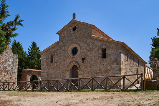 Byzantinische Kirche Santa Maria del Patire in Rossano, Kalabrien. Italien.