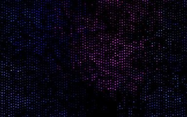 Obraz premium Dark Pink, Blue vector cover with spots.