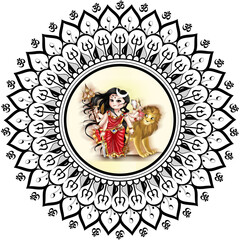 Maa Durga Mandala