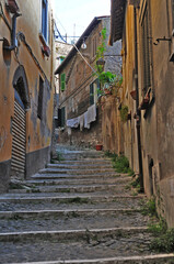Tivoli, vicoli e strade della città vecchia - Lazio