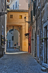 Tivoli, vicoli e strade della città vecchia - Lazio