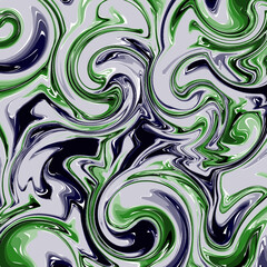 Abstract seamless pattern. Marble colorful art background texture.Vector illustration	