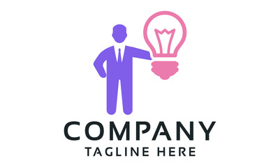 Business Ideas Vector Logo Template