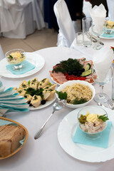 festive table setting