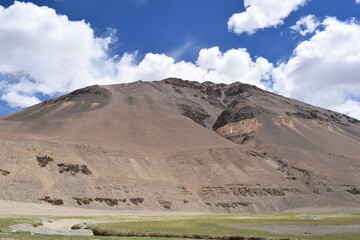 mountain landscape in the himalayas landscape in the himalayas way to pangong lake leh ladakh