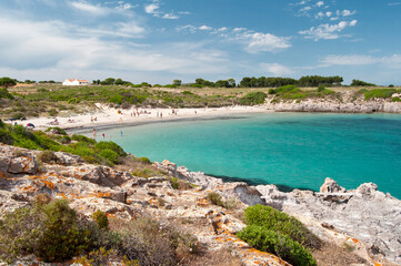 La Bobba beach, Carloforte, St Pietro Island,