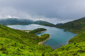 view of Lagoa do Fogo