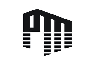 a & p and p & m logo letters