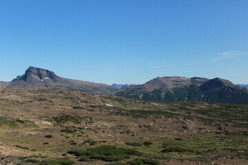 mountains in the desert
