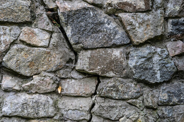 Stone wall, ancient, background texture