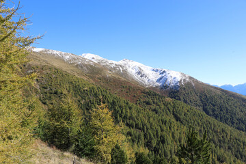 Fototapeta na wymiar Füllhorn, Karnische Alpen, Bergkamm