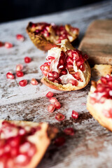 pomegranate fruit