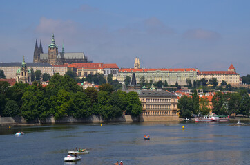 Obraz premium vistas del centro historico de la ciudad de Praga