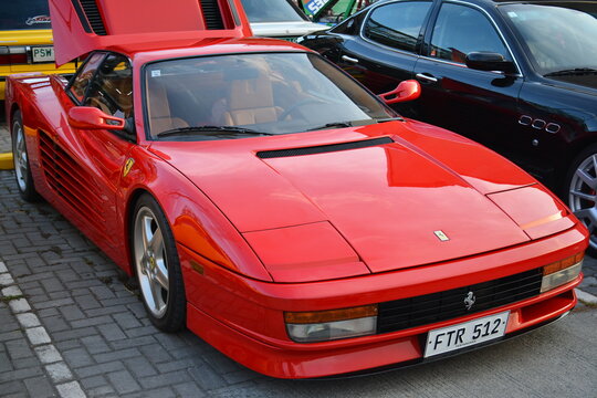 Ferrari testarossa in Quezon City, Philippines