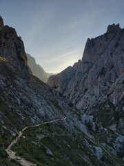 view from the mountain